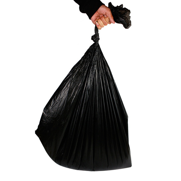 big school black garbage bag for commercial use