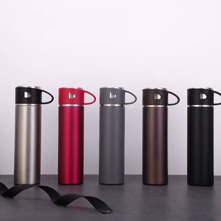 批发全钢盖手提盖保温杯便携大容量水杯创意杯子礼品水杯一件代发