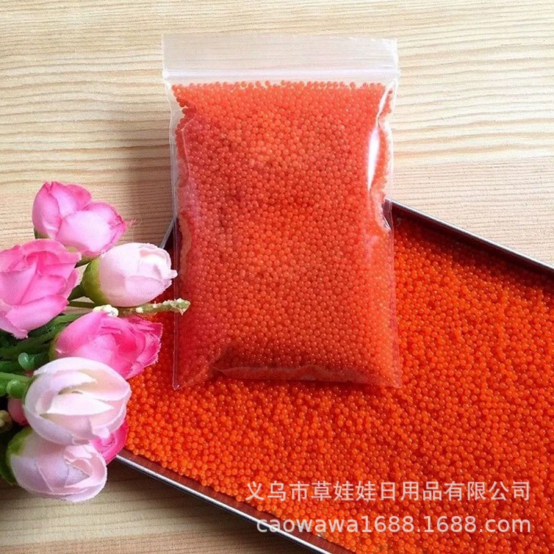 После замачивания 7-8 мм синие оранжевые многоцветные Матовые прозрачные бусины плюс Утяжеленные молочно-белые твердые Водяные Шарики впитывающие бусины