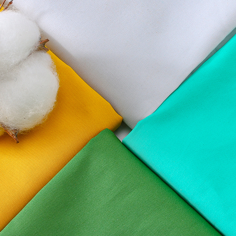 现货供应全棉弹力府绸棉布面料衬衫连衣裙里布口袋布批发免费拿样