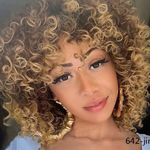 �羳�ٷ�WIG ����С����ըͷ WS642 ��ɫ����˿�ٷ�ͷ�� ��������