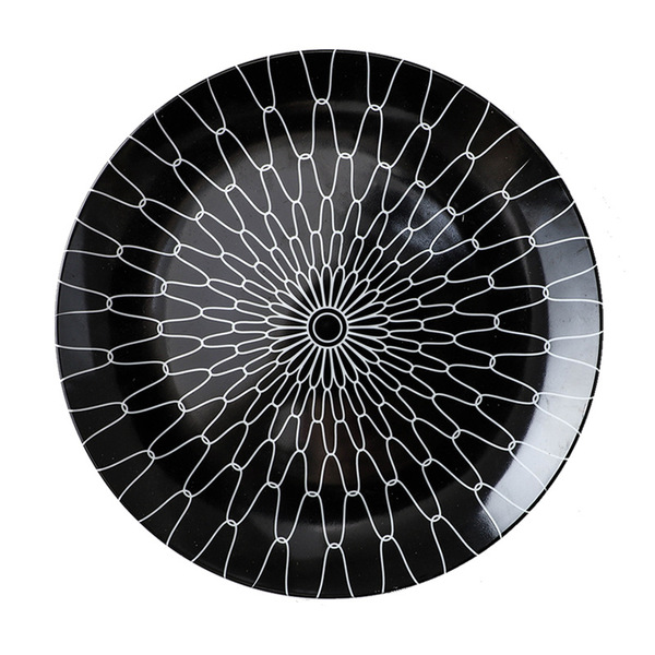 Nordic panel tableware simple creative western dining disk intropro…