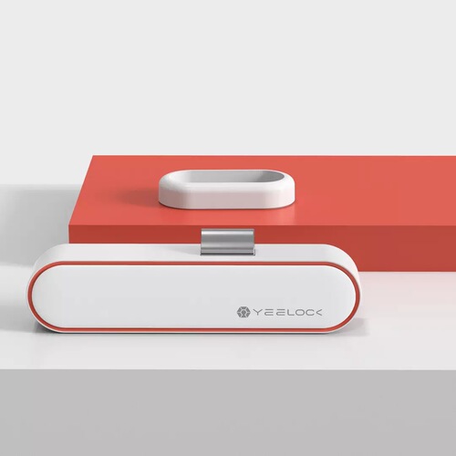 Yisuobao smart drawer lock E punch-free office desk cabinet door cabinet concealed APP key unlocking electronic lock