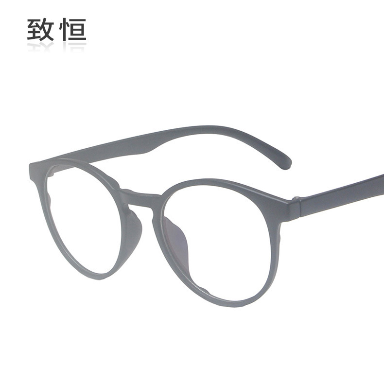 2020新款潮流圆框个性平光镜 韩版透明框多色眼镜框网红街拍眼镜