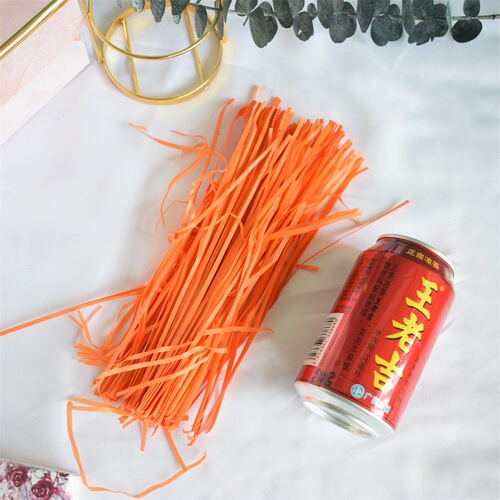 Lafite Grass Paper Cord Gift Box Filler Colorful Shredded Paper Strips Wedding Supplies Candy Box Lining Grass Decorative Material