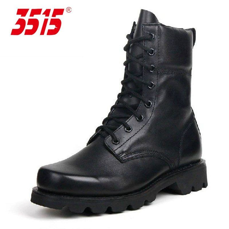 3515 Strong man taking boots for men factory sales outdoor warm work clothes riot cotton high-top wool boots Jihua Group