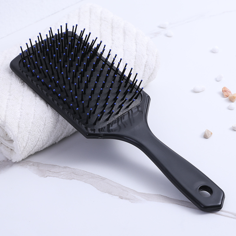 Anti-estática rizador de pelo peine del pelo del balanceo del Peine del pelo recto flequillos pera flor profesional forma cilindro peine masaje peine
