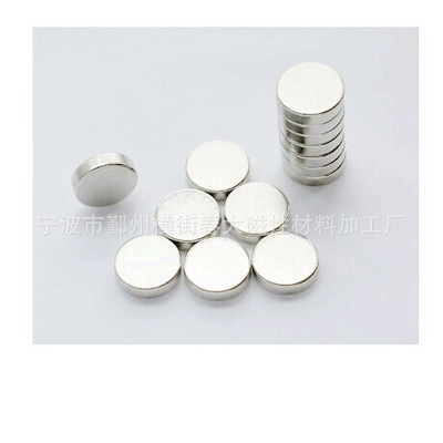 厂家大量供应N系列D8X2镀银圆形高档磁钢