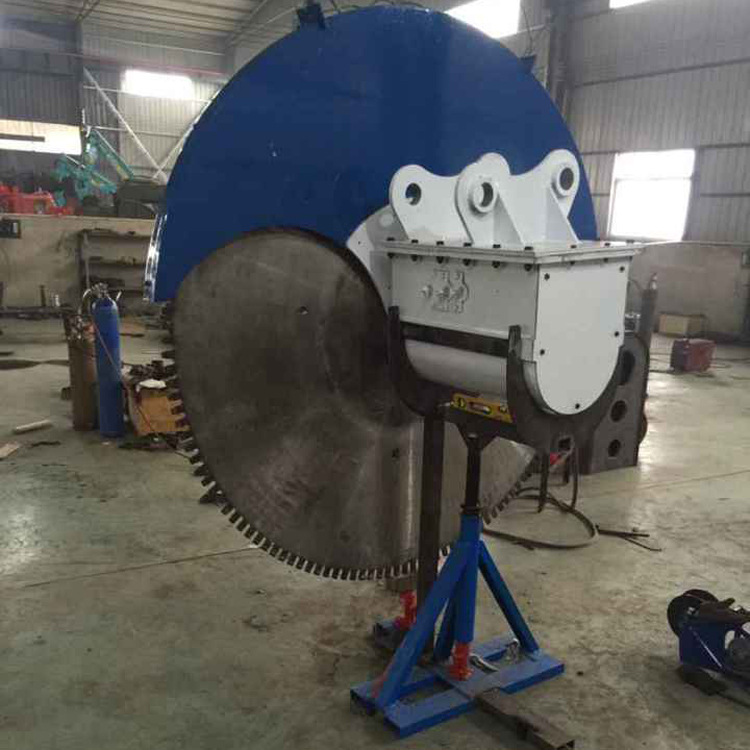 8-50吨挖掘机岩石锯 360度旋转挖掘机圆盘锯 隧道岩石切割锯