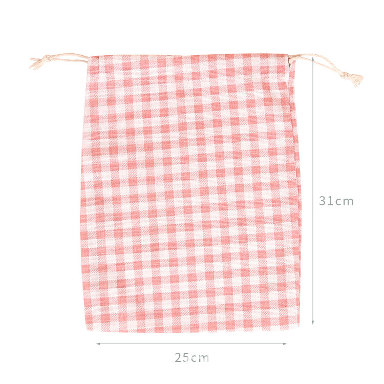 Plaid rosa grande * impresión multicolor