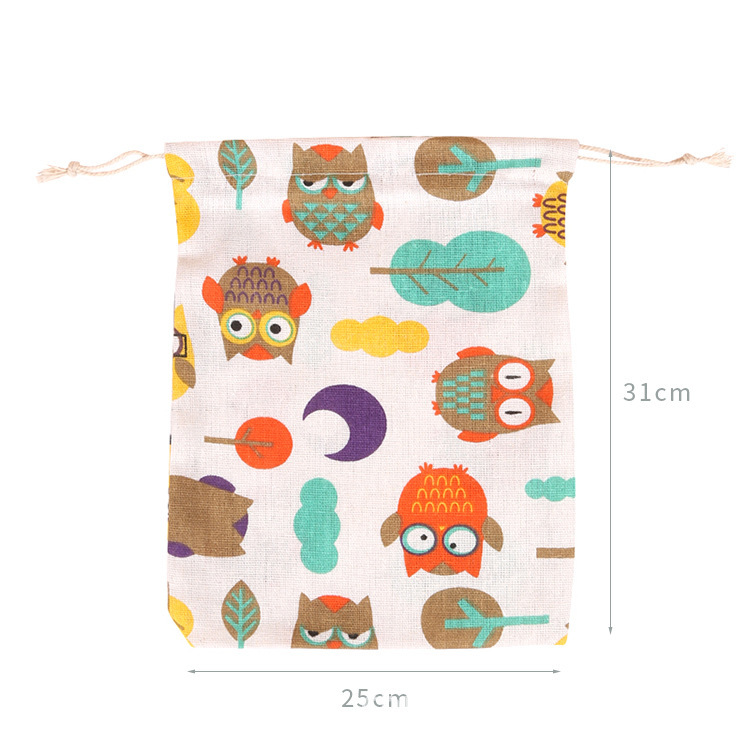 Owl grande * impresión multicolor