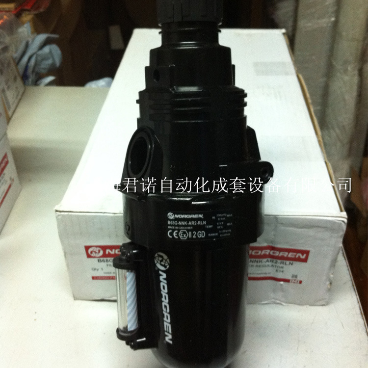 NORGREN 诺冠  B68G系列过滤器/减压阀  B68G-NNK-AR2-RLN