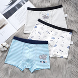 Детское хлопковое нижнее белье для мальчиков, детские хлопковые штаны, подходит для подростков, 2-15 лет