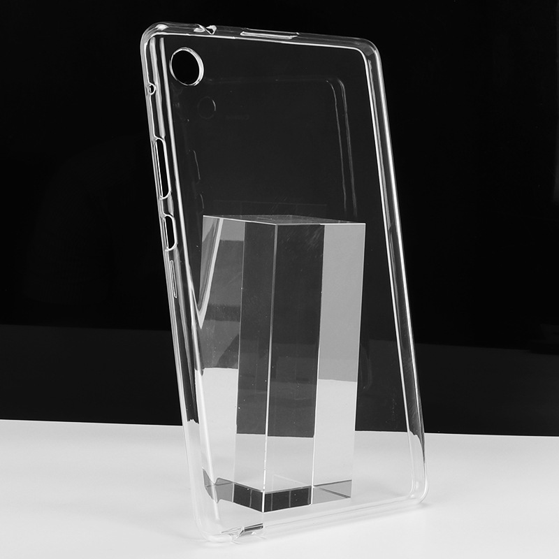 Для Защитного чехла Huawei MatePad T8 Прозрачный защитный чехол 8 дюймов Плоский кожаный чехол из силикона с полным покрытием