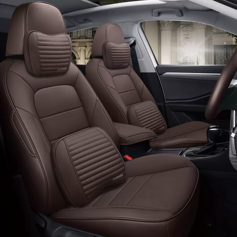 新款专车适用于大众速腾汽车坐垫座套四季全包围车载透气凉感
