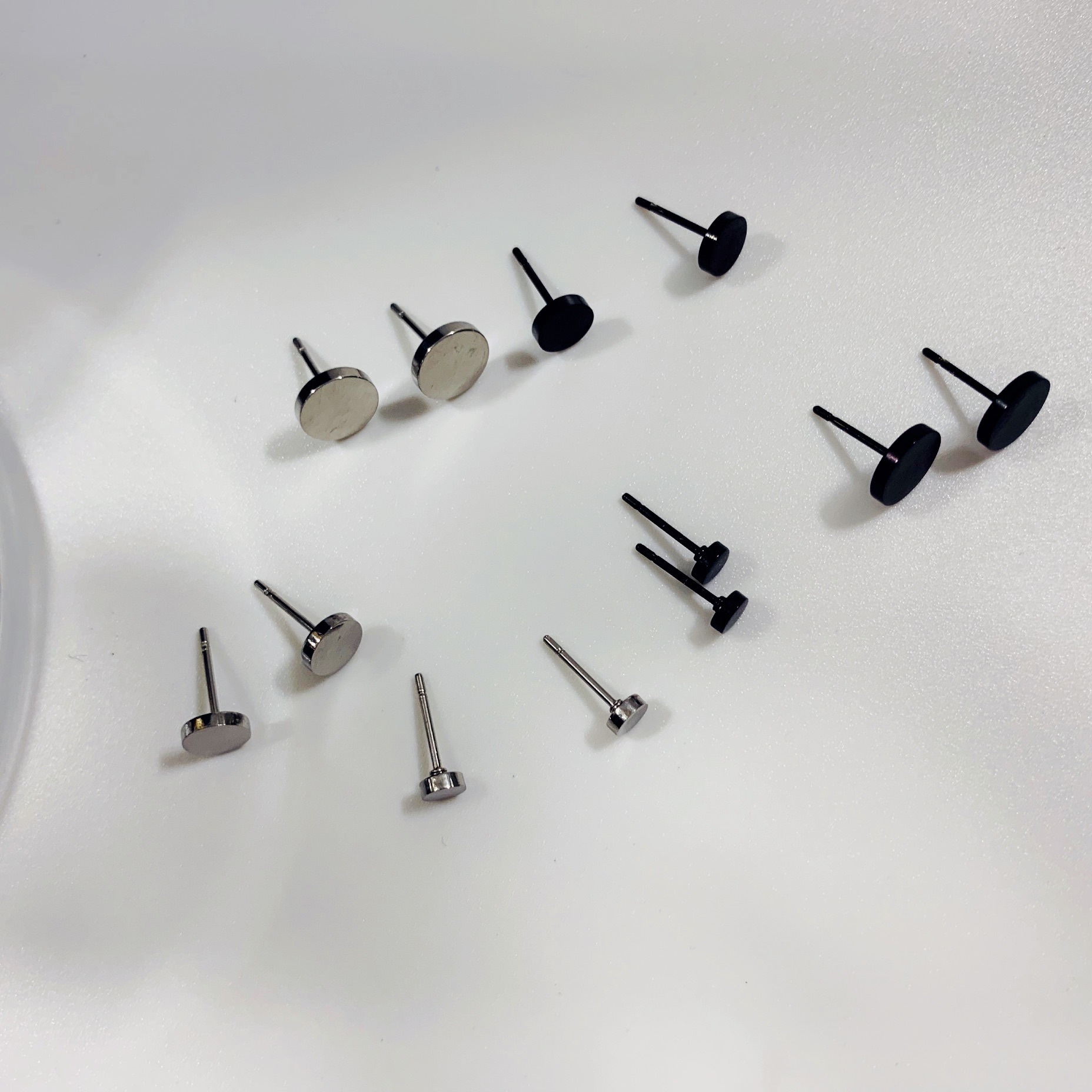 Star Hoop Earrings For Men Punk Style Basic Minimalist Jewelry_voghion.com