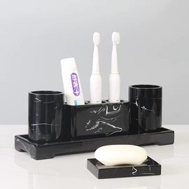 卫浴套件;纸巾盒;收纳瓶