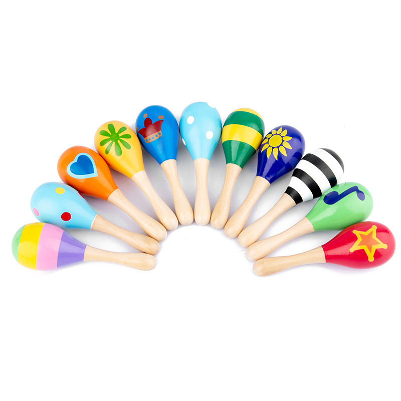 Bebé martillo de arena educación temprana para niños Música Instrumento de percusión Bola de arena sonajero para niños agarrando persiguiendo Viendo y escuchando juguetes de entrenamiento