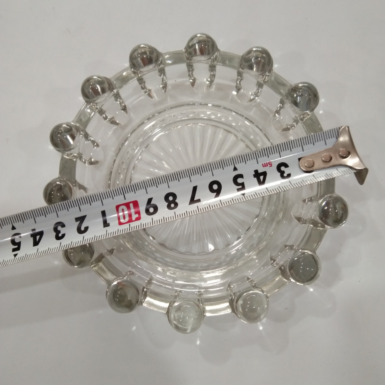 Nuevo cenicero de vidrio doméstico, cenicero de perla de Buda, 2 yuanes, tienda de productos básicos, origen de productos básicos image 2