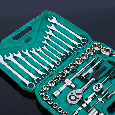 61 Pieces 45 # Steel Mühərrik tənzimləmə alətləri