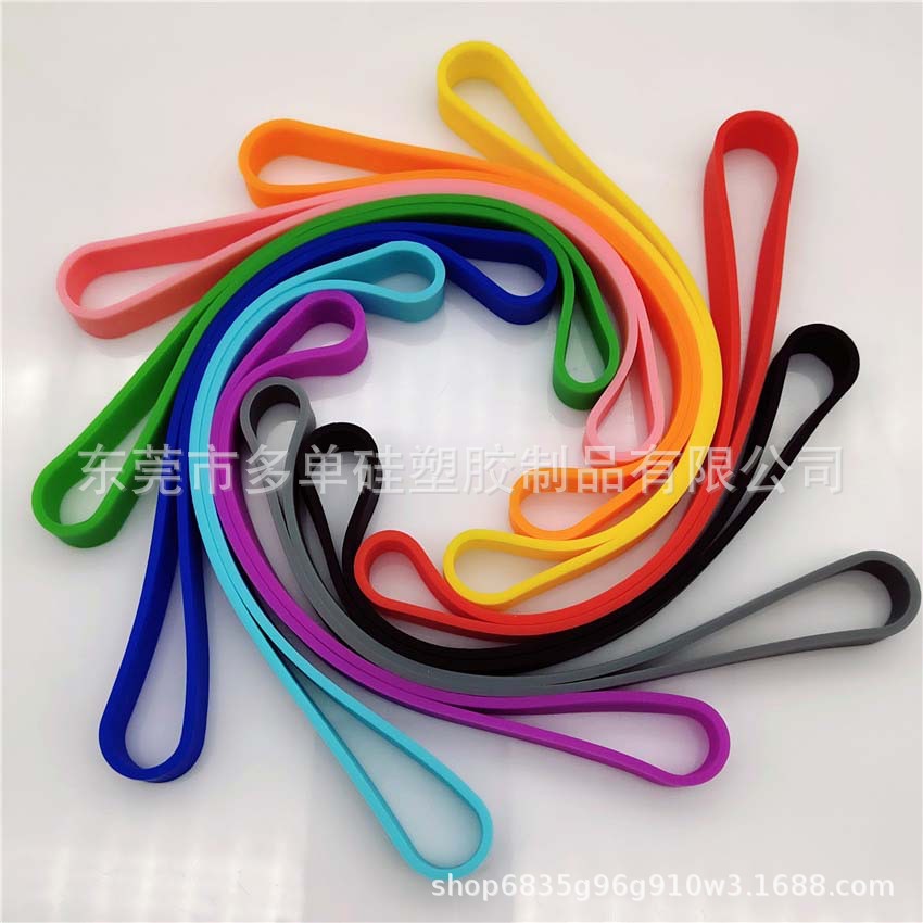 Caja de correa de silicona transfronteriza correa elástica de silicona basura Silla de playa portátil a5a6 Correa al por mayor