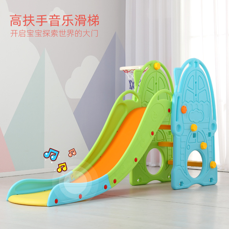 Deslice los niños bebé interior hogar diapositiva combinación niños pequeños juguetes de los niños gran parque familiar