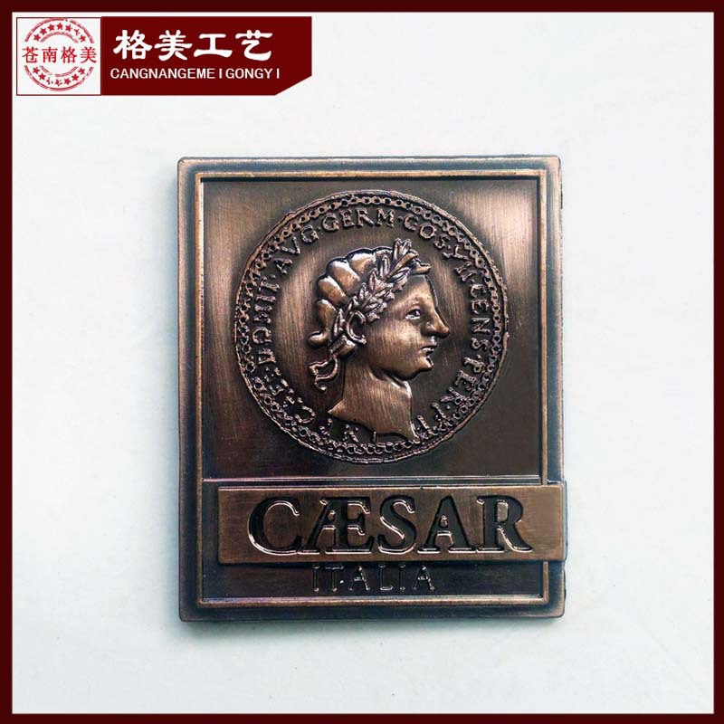 工艺品工厂批发卡斯特红酒标牌 印logo设计制作金属塑料电镀铭牌