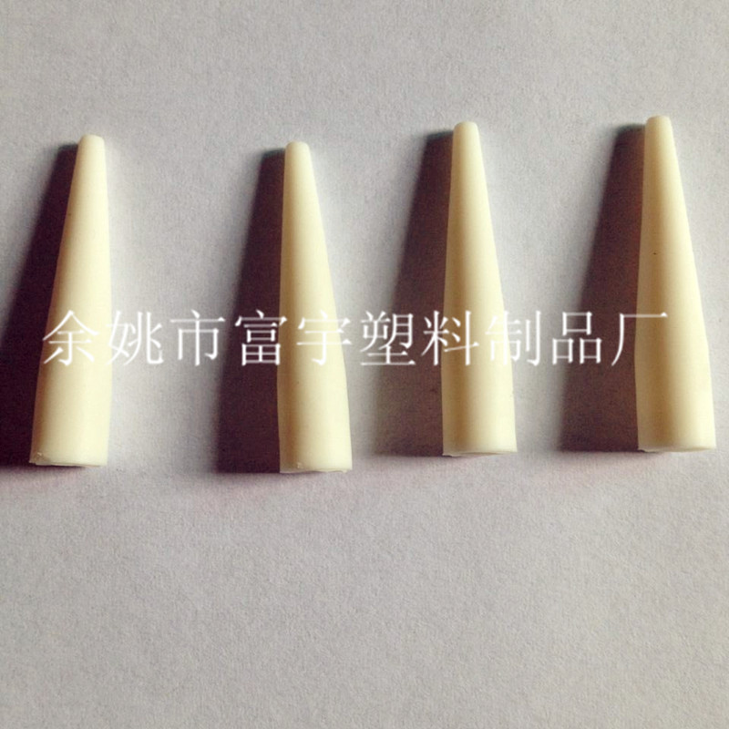 【厂家供应】6.35*30.5mm 白色橡胶尾套 光纤尾纤护套 跳线散件