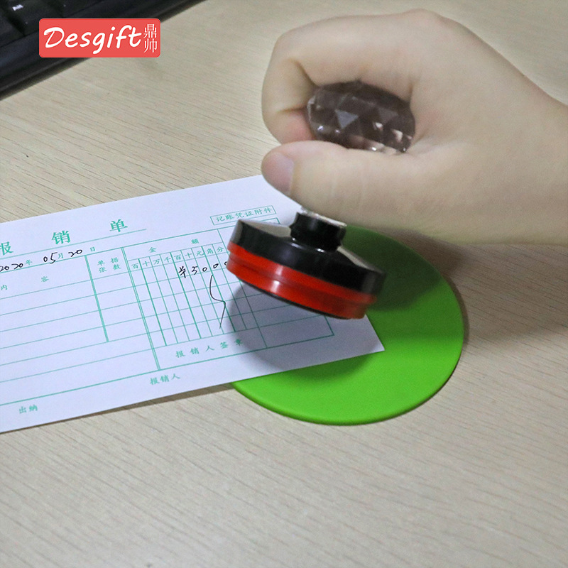 두꺼운 실리콘 커버 씰 패드 소프트 접착 씰 패드 인쇄 패드 은행 재무 회계 사무용품 미끄럼 방지 소음기