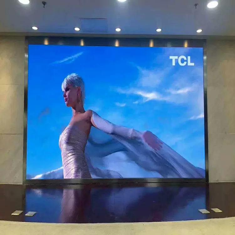 室内led显示屏深圳厂家直供全彩高清酒店会议舞台直播间led大屏