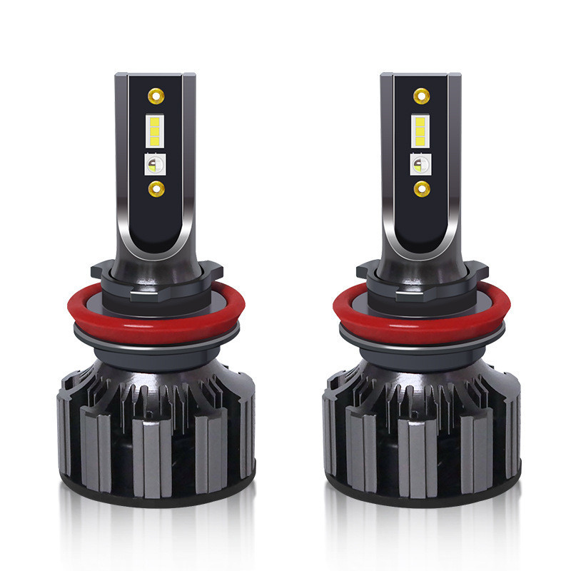 Transfronterizo del coche faro LED faro H7 colorido lámpara de control de sonido inalámbrico Bluetooth APP control RGB faro lámpara
