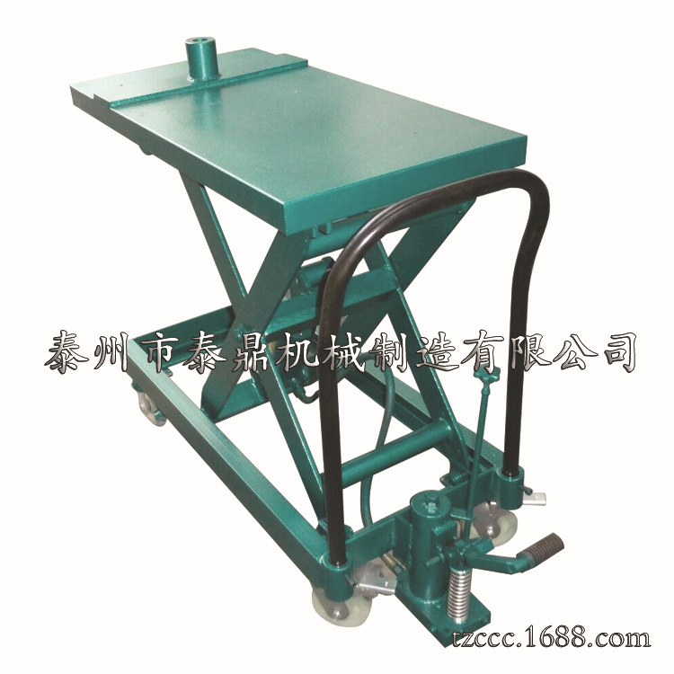 厂家供应脚踏式升降平台车 模具工作车 手动升降工作车 量大从优