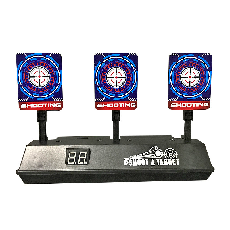 国境を越えたアマゾン軟弾銃電子得点射撃ターゲット電動ターゲット自動復帰スプリングバック移動リセット