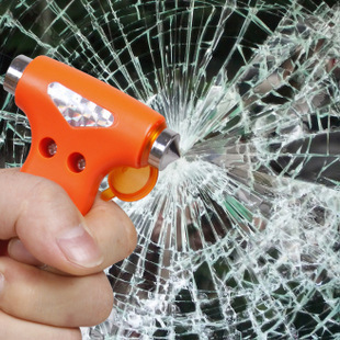 Automotive solid hammer emergency hammer escape life-saving hammer…
