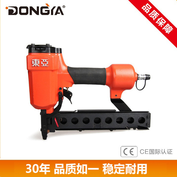 厂家直销东亚牌重型木工工具440K气动码钉枪性能稳定气动钉枪