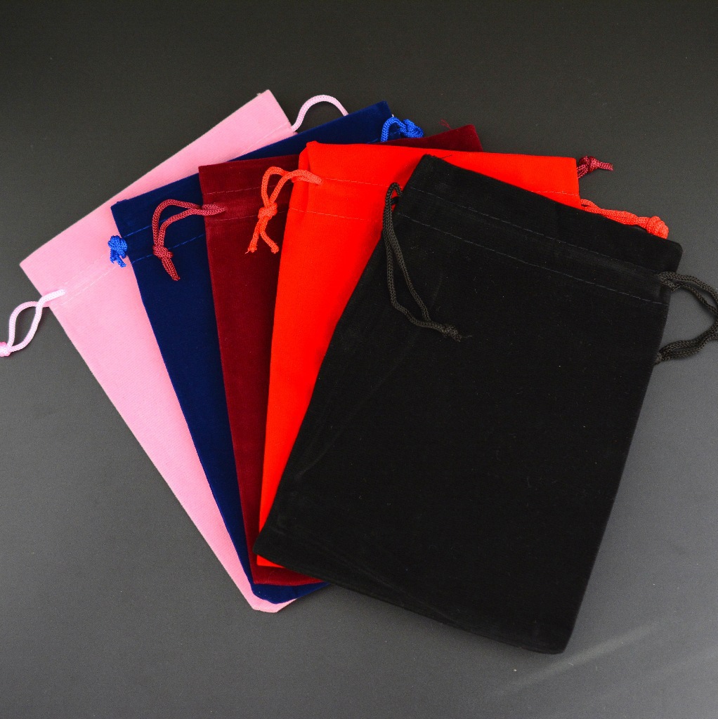 13*18CM新款绒布袋 束口袋 礼品首饰袋 拉绳袋批发 多色可选