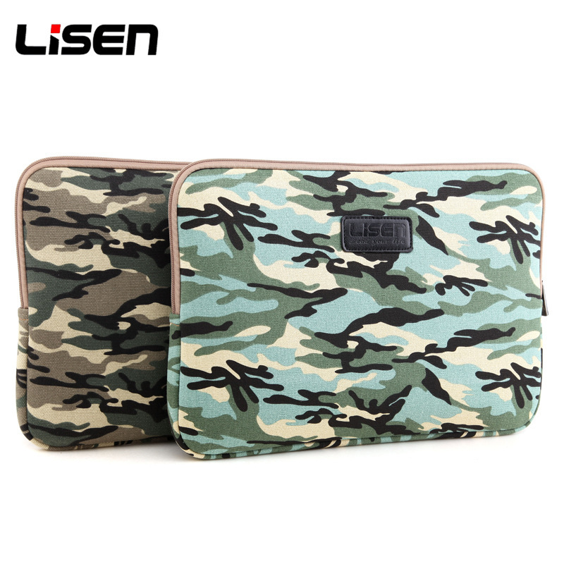 Cool camouflage pattern notebook liner bag 10/11/13 inch 14 inch 15.6 inch tablet bag Apple men and women