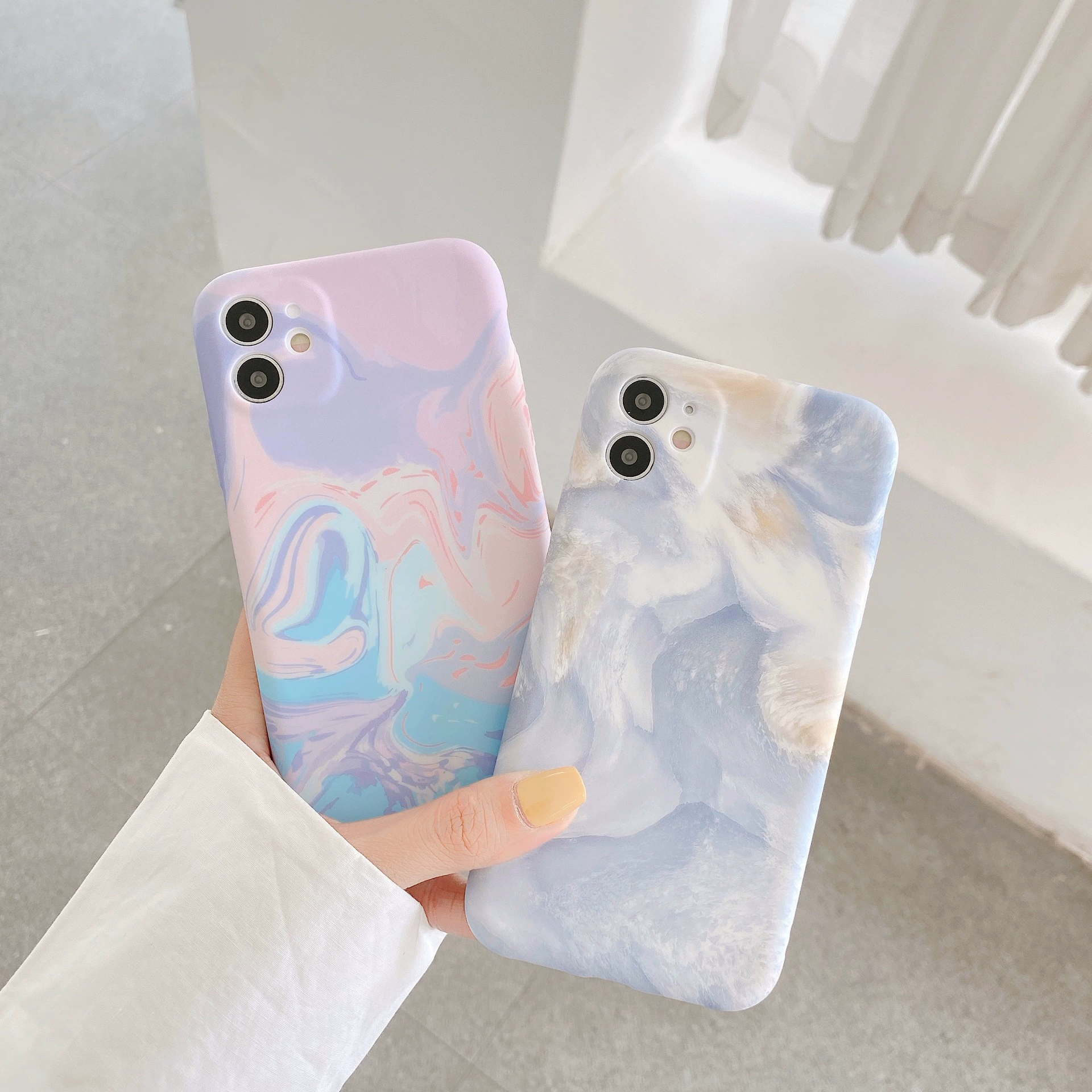 Яблоко, фирменная акварель, совместимый чехол для телефона, iPhone14 Pro, iPhone 13, защитный чехол, простой и элегантный дизайн, iphone, 15promax, 14