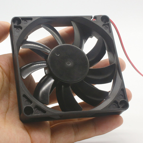 Customized dc12v24v8015 industrial fan 8*8*1.5cm car air conditioning barrier all-in-one DC fan