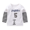 Children's cotton T-shirt, long-sleeve, shirt, jacket, autumn, long sleeve, wholesale, Korean style