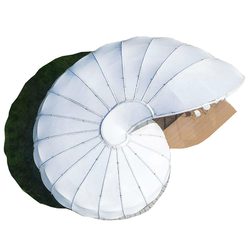 Carpa tipo casa, carpa oruga, carpa espacial calabaza, carpa velero, diseño de hotel para alojamiento rural, exhibición al aire libre, carpa plegable portátil.