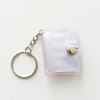 Small photoalbum, keychain with key, wholesale, 1inch, 2inch