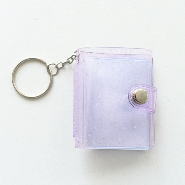 2 -inch glitter purple