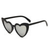 Cute fashionable retro sunglasses heart shaped, glasses heart-shaped solar-powered, European style