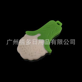 母婴产品 宝宝牙胶磨牙棒 卡通蔬菜造型咬咬胶婴儿玩具 批发
