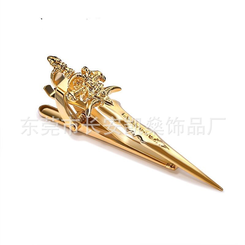 Factory direct selling high-grade men's sword of Eros business professional simple creative tie clip