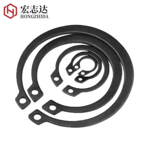 Shaft elastic circlip 65MN manganese shaft card bearing external card GB894 shaft snap ring C-type retaining ring M3-M30