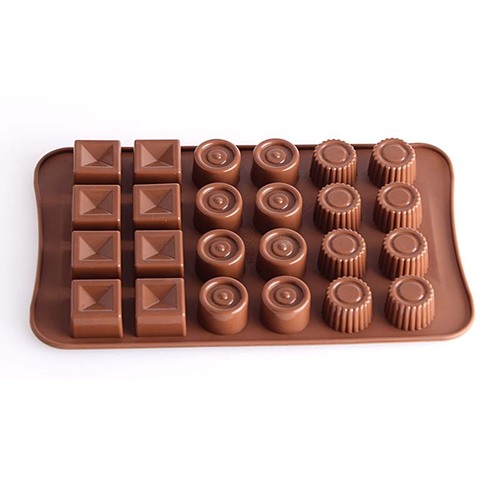 24-piece round square ice cube tray silicone mold ice tray ice block resin drip glue mold