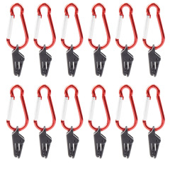 Camping Tent Windproof Clips Outdoor BBQ Tent Accessories Plastic Gadget Crocodile Clips Sports Multi-functional Wholesale