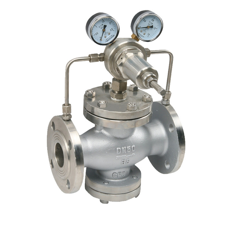 YK43F-25P法兰式304不锈钢减压阀dn100空气减压阀DN80 PN2 .5MPa